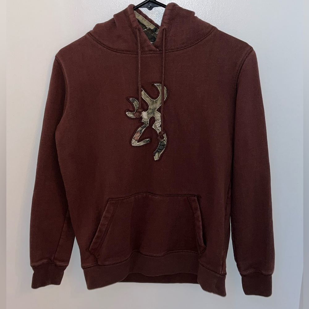Browning Small Brown Hoodie
